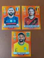 panini wk 2023 benzema de bruyne neymar, Ophalen of Verzenden, Nieuw, Buitenlandse clubs, Poster, Plaatje of Sticker