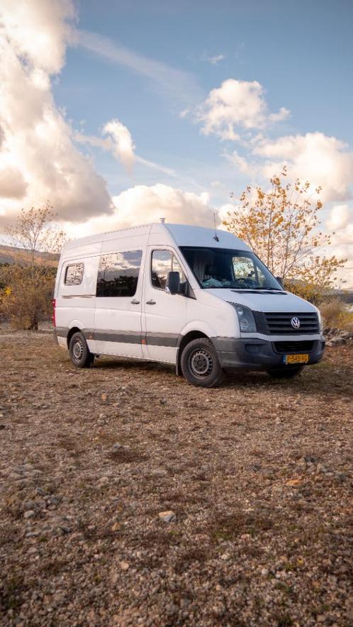 Volkswagen Crafter L2H2 – Zelfbouw Camper, Caravans en Kamperen, Campers, Particulier, tot en met 2, Buscamper of Camperbus, Volkswagen