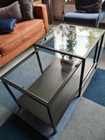 Ikea Glazen Salontafel Tweedelig, Huis en Inrichting, Ophalen, Gebruikt, 50 tot 100 cm, 50 tot 75 cm