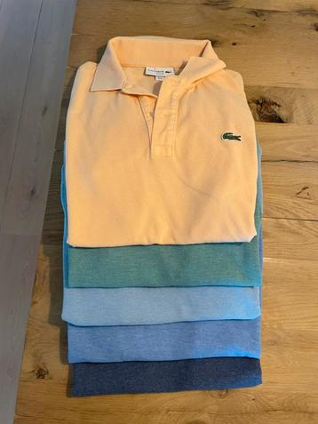 5x Lacoste Polo’s (S) beschikbaar voor biedingen