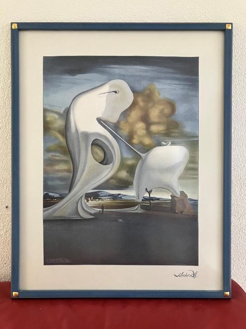 Salvador Dali L’Angelus architectonique de millet op zijde, Antiek en Kunst, Kunst | Litho's en Zeefdrukken, Ophalen