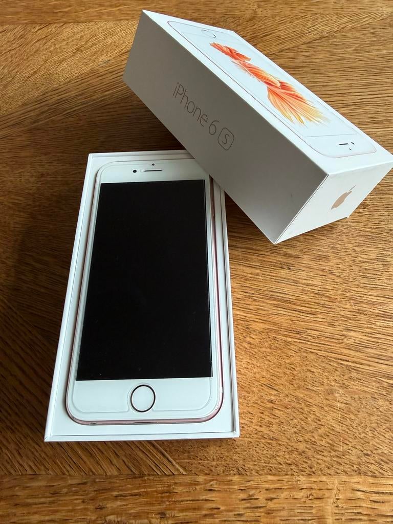 iPhone 6S - Roze, 64GB, nw batterij en scherm en protector, Telecommunicatie, Mobiele telefoons | Apple iPhone, Ophalen of Verzenden