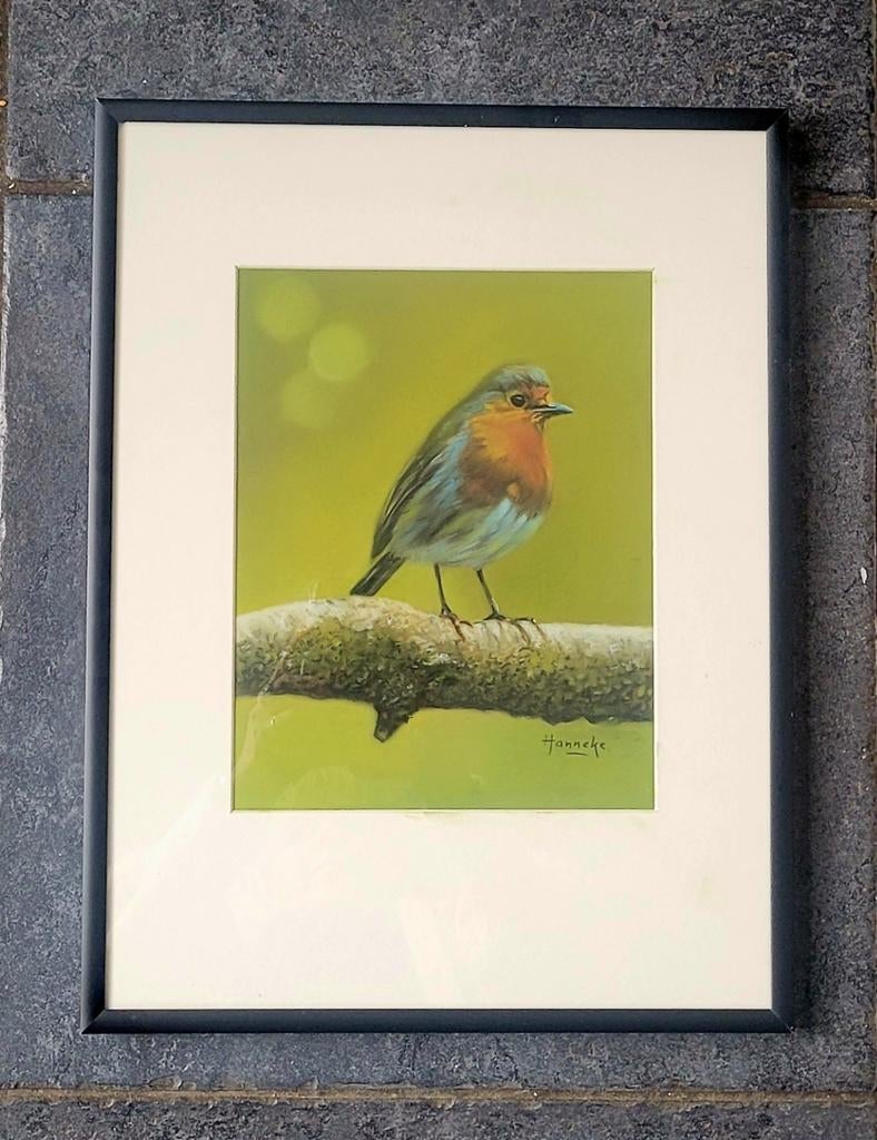 Pasteltekening in A3 lijst., Ophalen of Verzenden