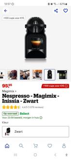 Nescafe magimix, Overige modellen, Afneembaar waterreservoir, Ophalen of Verzenden, 1 kopje