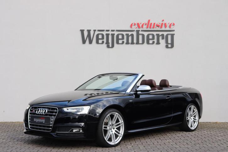 Audi S5 Cabriolet 3.0 TFSI Quattro 20" Stoelventilatie Trekh, Auto's, Audi, Bedrijf, Te koop, S5, 4x4, ABS, Airbags, Airconditioning