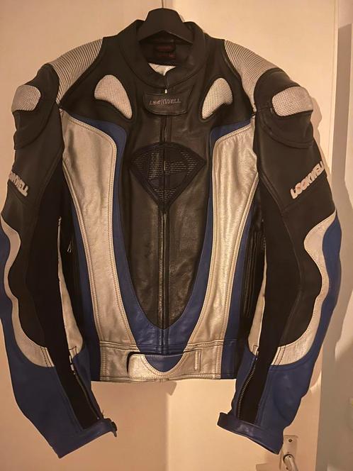 Lookwell leren motorjas / motorjack maat 52 L/XL Z.G.A.N., Motoren, Kleding | Motorkleding, Jas | leer, Tweedehands, Ophalen of Verzenden
