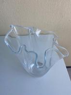 Vintage waaiervaas glas, Ophalen, Overige kleuren, Minder dan 50 cm, Glas