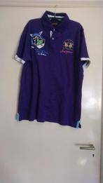 nog helemaal NIEUW polo shirt LA MARTINA POLO paars 3XL, Paars, Ophalen of Verzenden, La Martina, Maat 56/58 (XL)