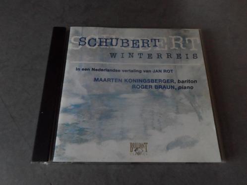 Schubert, Jan Rot, Maarten Koningsberger/ Winterreis - CD, Cd's en Dvd's, Cd's | Klassiek, Verzenden
