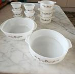 Pyrorey dynaware melkglas opaline ramekin ovenschaal vintage, Huis en Inrichting, Keuken | Servies, Ophalen of Verzenden, Overige stijlen