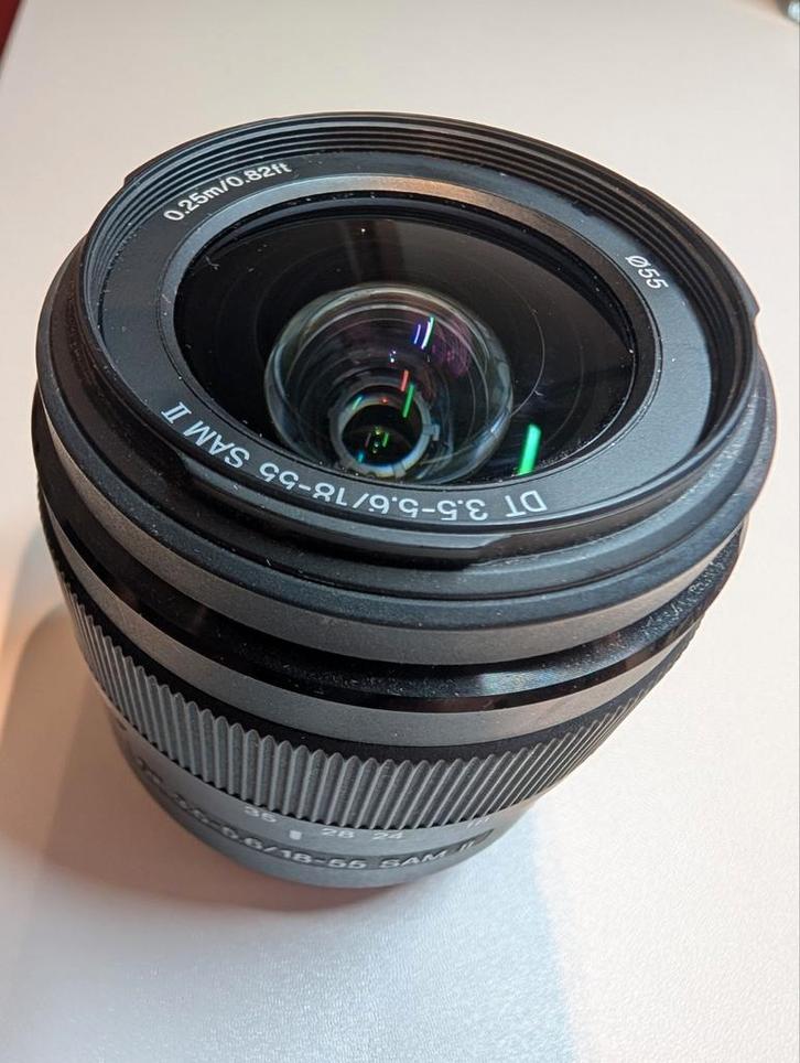 Sony DT 3.5-5.6/18-55 SAM II, Audio, Tv en Foto, Fotografie | Lenzen en Objectieven, Zo goed als nieuw, Standaardlens, Ophalen of Verzenden