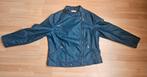 Petrol jasje, lederlook., Blauw, Maat 46/48 (XL) of groter, Ophalen of Verzenden, Jasje