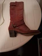 Bruine  laarzen freeflex  met hak maat 40, Kleding | Dames, Schoenen, Hoge laarzen, Bruin, Ophalen of Verzenden, Onbekend
