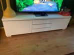 IKEA TV Meubel Hoogglans Wit 180cm, Huis en Inrichting, Kasten | Televisiemeubels, Kunststof, Gebruikt, 150 tot 200 cm, Ophalen of Verzenden