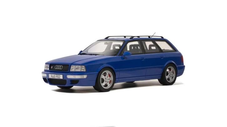 Audi Avant RS2 Nogaro Blue 1994, Hobby en Vrije tijd, Modelauto's | 1:5 tot 1:12, Nieuw, Auto, 1:9 t/m 1:12, Ophalen of Verzenden