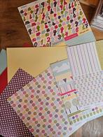 Scrapbook Papier en Sticker Set, Ophalen, Nieuw, Papier of Karton