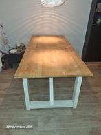 Landelijke eettafel 4 persoons, Huis en Inrichting, Tafels | Eettafels, Ophalen, Eikenhout, 50 tot 100 cm, 150 tot 200 cm