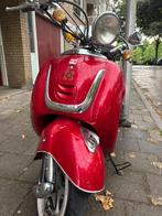 Retro scooter blauw kenteken als nieuw, Fietsen en Brommers, Snorfietsen en Snorscooters, Overige merken, Ophalen of Verzenden