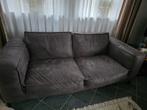 Mooie grijze 2 x tweezitsbank met 2 stoelen, Gebruikt, 150 tot 200 cm, Tweepersoons, 75 tot 100 cm