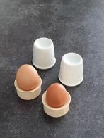 Tuppperware eierdopjes, Ophalen of Verzenden, Zo goed als nieuw, Crème