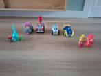 Paw Patrol auto's met pups en dino's, Ophalen of Verzenden, Zo goed als nieuw