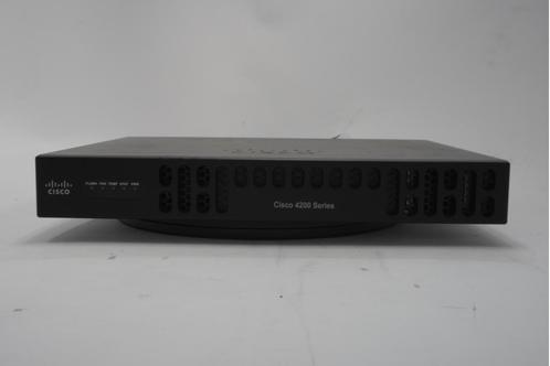 ISR4221-K9 Cisco ISR4221-K9 Integrated Services Router, 2x R, Computers en Software, Netwerk switches, Gebruikt, Verzenden