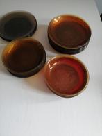 Retro jaren 80 - glazen servies, Huis en Inrichting, Keuken | Servies, Ophalen, Gebruikt, Glas, Bord(en)