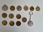 14 diverse munten en penningen, Postzegels en Munten, Penningen en Medailles, Ophalen of Verzenden, Overige materialen