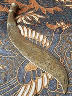Mooie zware antieke briefopener uit Engeland India 27,3 cm., Antiek en Kunst, Antiek | Koper en Brons, Ophalen of Verzenden, Koper