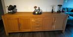 Blank eiken dressoir 90x255x50 (hxbxd), Huis en Inrichting, Ophalen, Gebruikt, Eikenhout, 200 cm of meer
