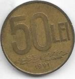 50  lei   1991   Roemenië. km. 110, Ophalen of Verzenden, Overige landen, Losse munt