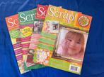 Scrap!  Geef je verbeelding vorm ( 4 boekjes), Verzenden, Zo goed als nieuw, Album of Boek, Overige merken