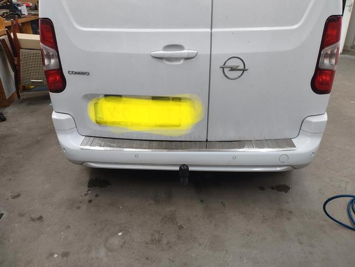 rvs achterbumper bescherming Combo, Berlingo, Auto diversen, Onderhoudsmiddelen, Ophalen of Verzenden