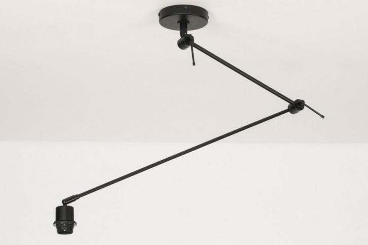 pendel hanglamp verstelbaar lamp eettafel salon tafel lamp, Huis en Inrichting, Lampen | Hanglampen, Nieuw, 75 cm of meer, Metaal