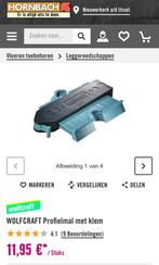 Wolfcraft. Profielmal met klem, Ophalen of Verzenden, Nieuw, Kunststof, Plinten