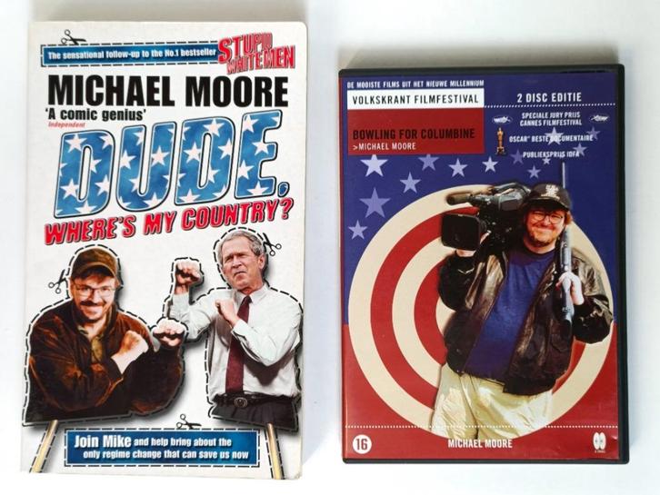 Oscar winning documentary DVD + Book Dude where's my country, Cd's en Dvd's, Dvd's | Documentaire en Educatief, Zo goed als nieuw