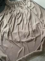 Luxe (prima verduisterende) gordijn taupe 240 x 255, Ophalen of Verzenden, Zo goed als nieuw, 200 cm of meer, 200 cm of meer