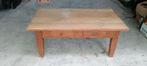 Salontafel 125x,70 cm en hoog 50cm, Ophalen, 100 tot 150 cm, Eikenhout, 50 tot 100 cm