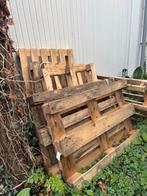Houten Pallets - Gebruikt eu pallets, Doe-het-zelf en Verbouw, Hout en Planken, Ophalen, Gebruikt, 25 tot 50 mm, Pallet
