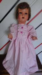 Twee oude poppen met slaapogen, Antiek en Kunst, Antiek | Speelgoed, Ophalen