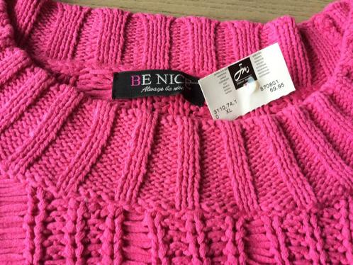 BE NICE damestrui/top  FUCHSIA ROZE Mt.XL. ( NIEUW), Kleding | Dames, Tops, Nieuw, Maat 46/48 (XL) of groter, Roze, Lange mouw
