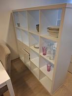 IKEA KALLAX kast met manden, Kunststof, 100 tot 150 cm, Ophalen of Verzenden, Zo goed als nieuw