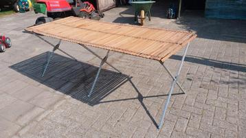 Opklapbare marktkraamtafel 197x74x75 beschikbaar voor biedingen