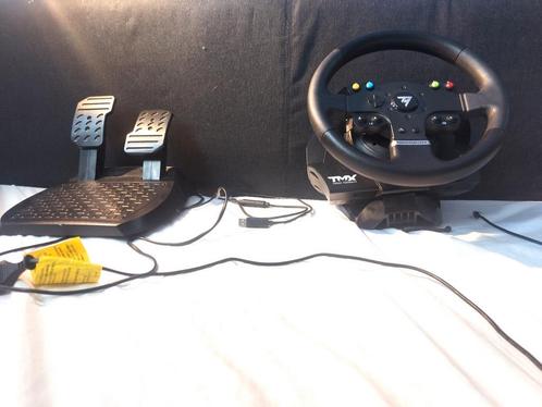 Thrustmaster TMX Force Feedback, Spelcomputers en Games, Spelcomputers | Xbox | Accessoires, Zo goed als nieuw, Xbox 360, Xbox One