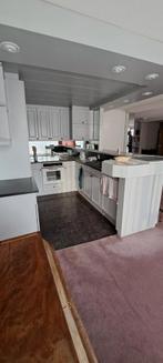 Gratis U-Keuken met AEG apparatuur - Zelf demonteren!, Huis en Inrichting, Keuken | Complete keukens, Ophalen, Gebruikt, Grijs