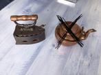 Antiek Kolen Strijkijzer - Decoratief Object, Antiek en Kunst, Antiek | Gereedschap en Instrumenten, Ophalen of Verzenden