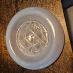 Mooie melkglas schaal, Ophalen of Verzenden, Gebruikt, Rond, Glas