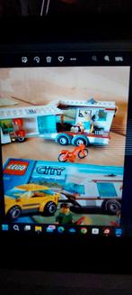 Lego caravan plus auto, Ophalen of Verzenden, Zo goed als nieuw