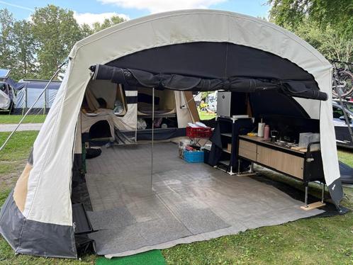 Trigano Odyssee 2020 - vouwwagen + imperiaal & disselbak, Caravans en Kamperen, Vouwwagens, Trigano, tot en met 4, Meerkleurig