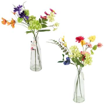 VAAS MET KUNSTBLOEMEN beschikbaar voor biedingen